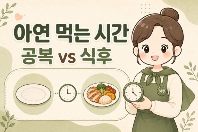 아연 먹는 시간, 공복과 식후 언제 먹어야 할까?